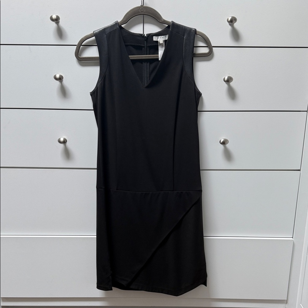 ICB new york Black V-Neck Mini Dress